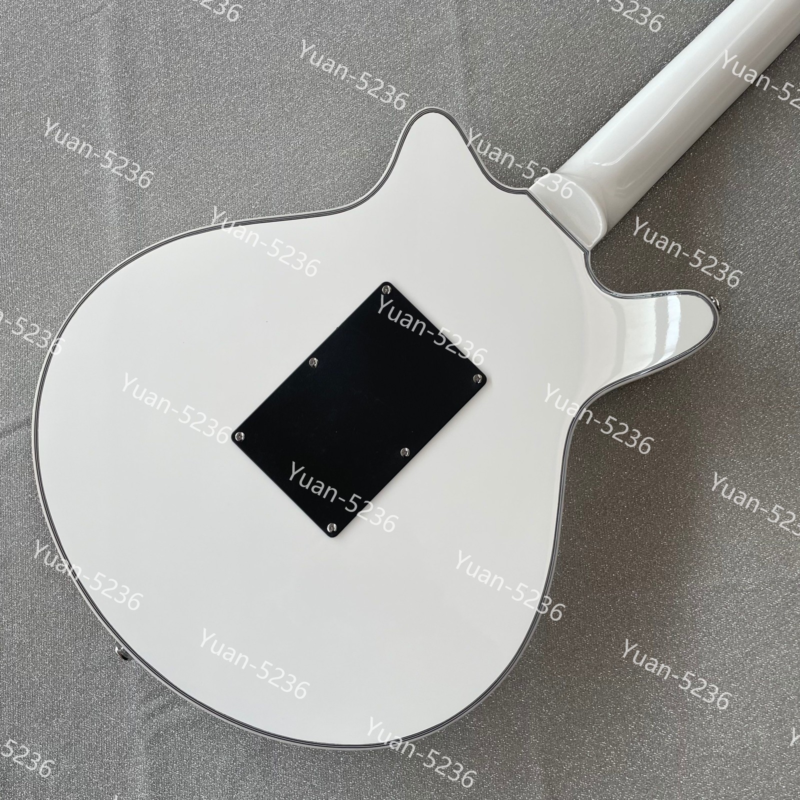 Solid Electric guitar Rounded fret Edge ortoise shell pickguard Factory Outlet
