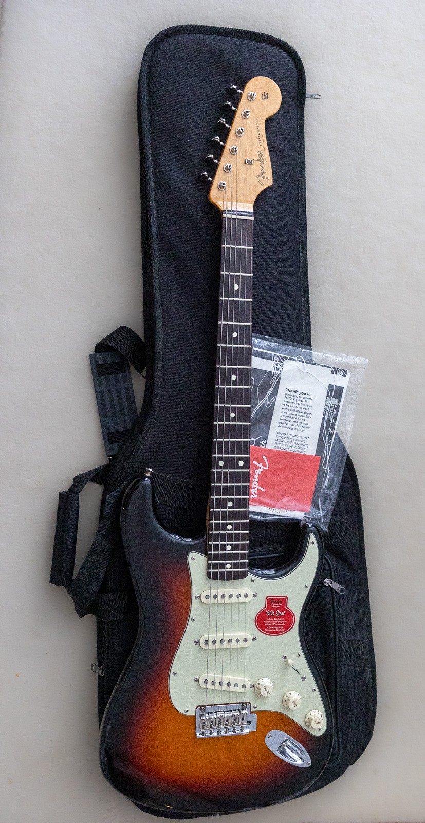 2006 Fender Classic Player 60s Strat 3-Color Sunburst AY Pickups Omar Kent Dykes