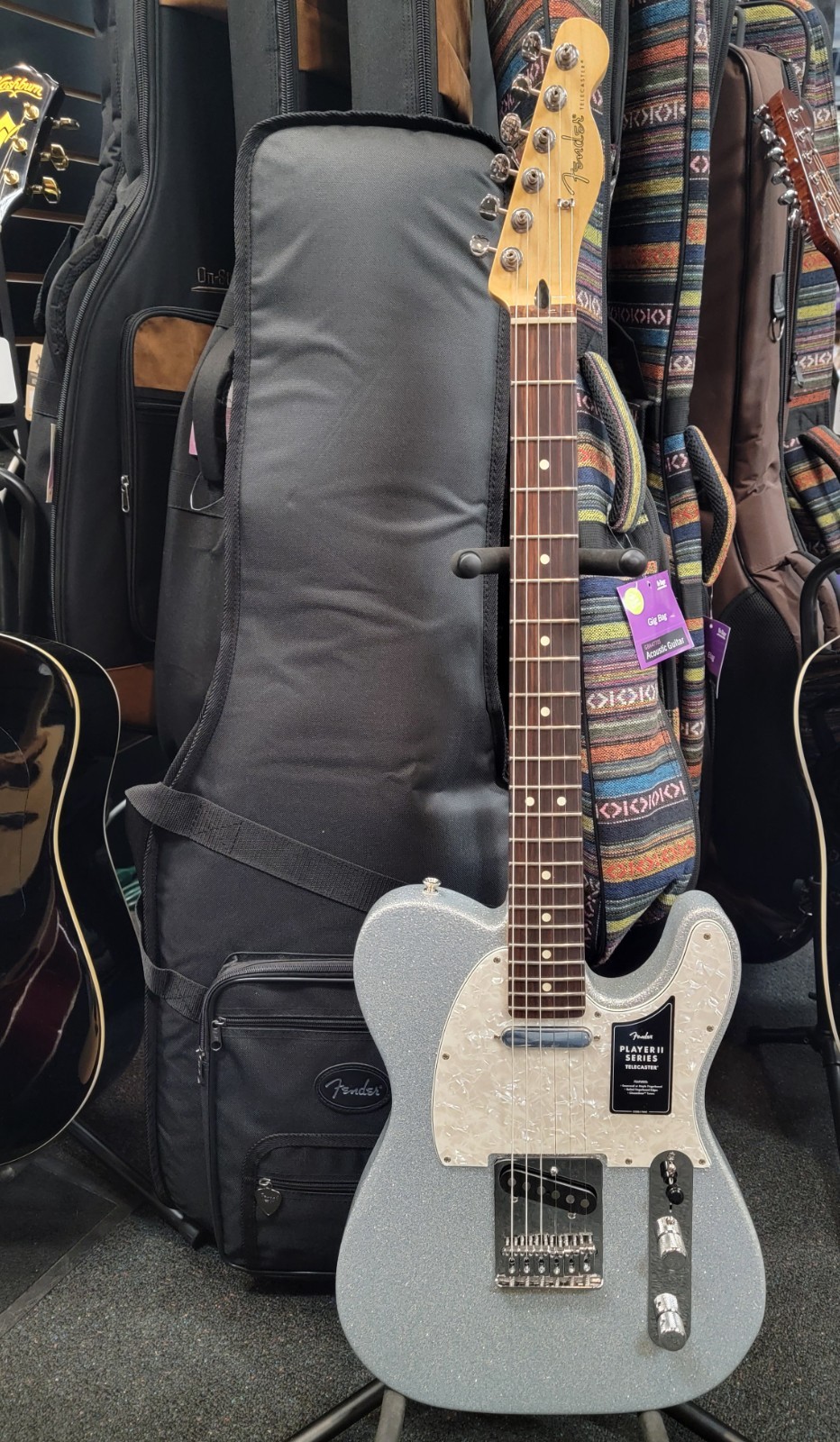 Fender 75th Anniversary Player II Sparkle Telecaster, Gigbag, Free Shipping!