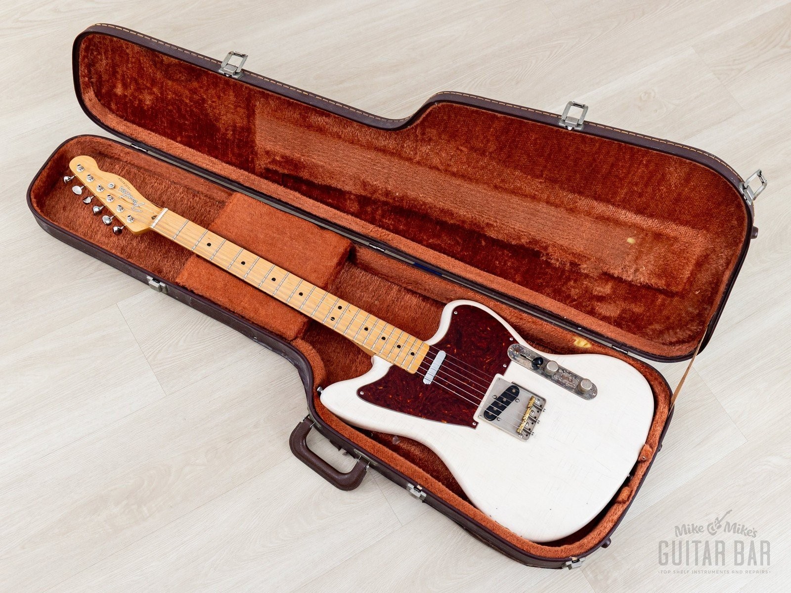 2018 Fender + MJT Telemaster Partscaster Lacquer Relic w/ Baja 50s Neck, Case