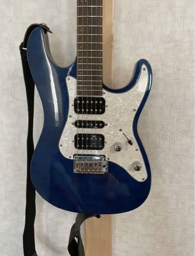 Electric Guitar Selva Long Scale 24 Frets Blue HSH Pickup with Coil Tap