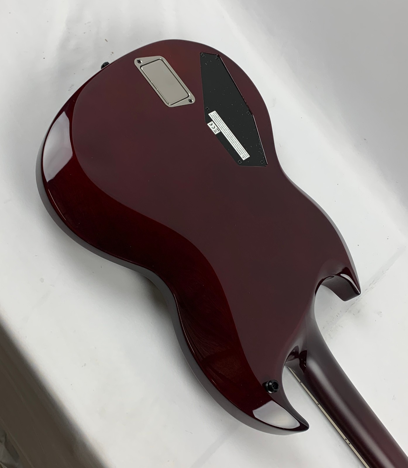 ESP E-II Viper Electric Guitar See Thru Black Cherry + ESP Case – B-Stock – EII