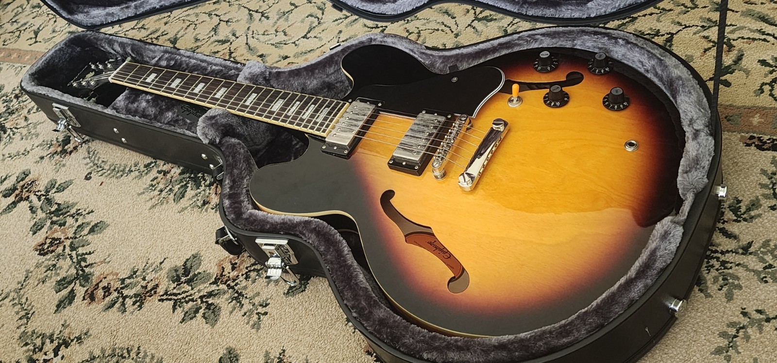 2018 Epiphone Limited Edition ES-335 PRO Semi-Hollow Electric Guitar w/Case!!!