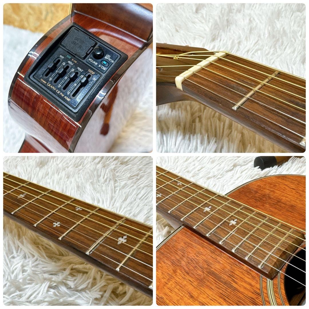 Beautiful item! TAKAMINE PT 407 Rare Lefty Hawaiian Core Parlor