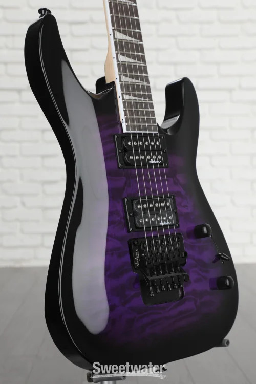 Jackson Dinky Arch Top JS32Q DKA – Transparent Purple Burst