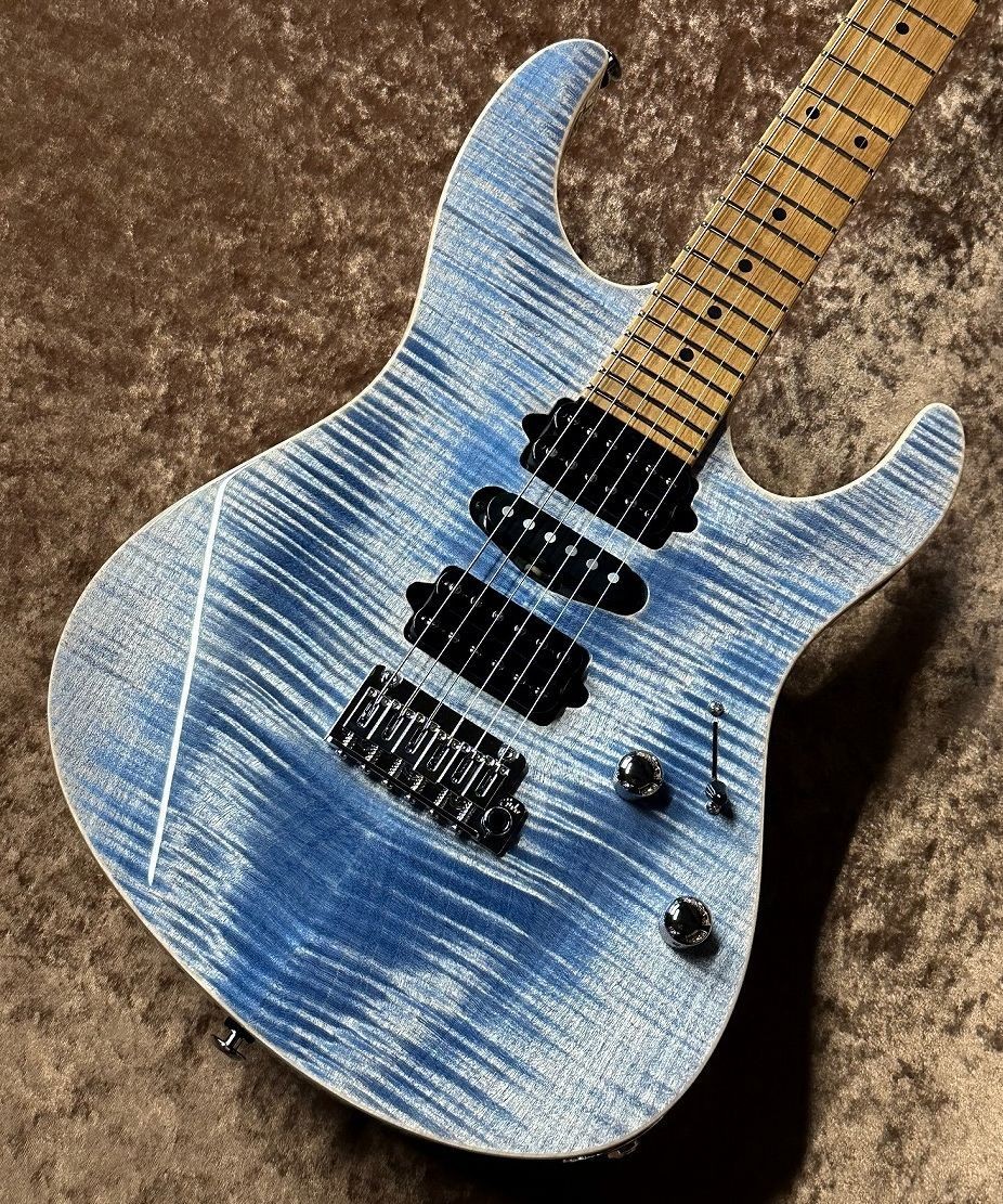 Suhr Modern Plus -Trans Blue Denim/Slate- 3.371Kg Electric Guitar