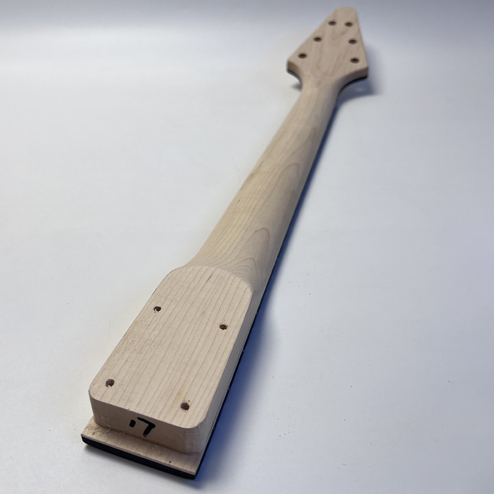 DIY Electric Guitar Kits Unfinished Spalted Maple Top FREE SHIP Bone Nuts