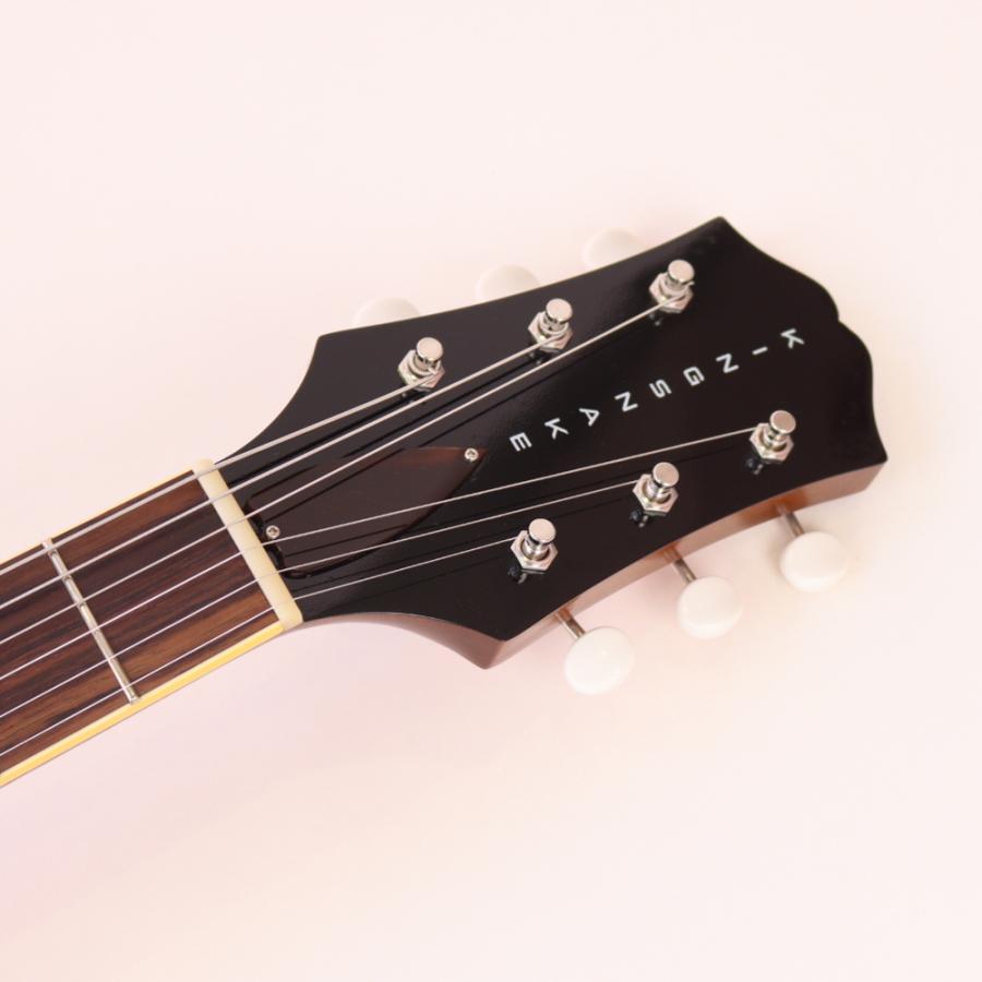 KING SNAKE Smith Poison Burst made in japan Full Acoustic Electric Guitar