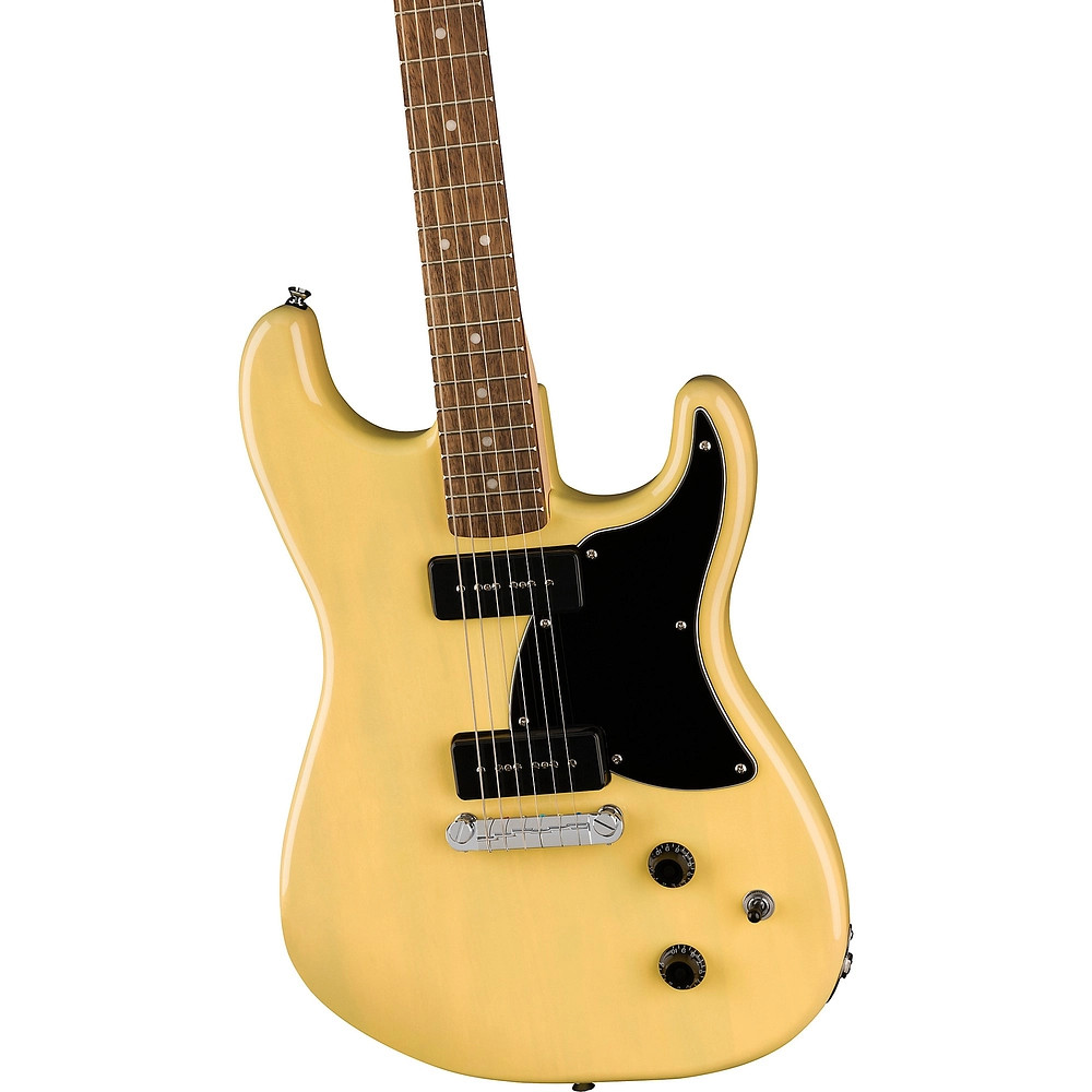 Squier Paranormal StratOSonic Laurel Fingerboard Electric Guitar Vintage Blond