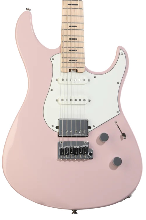 Yamaha PACS+12 Pacifica Standard Plus Electric Guitar – Ash Pink, Maple