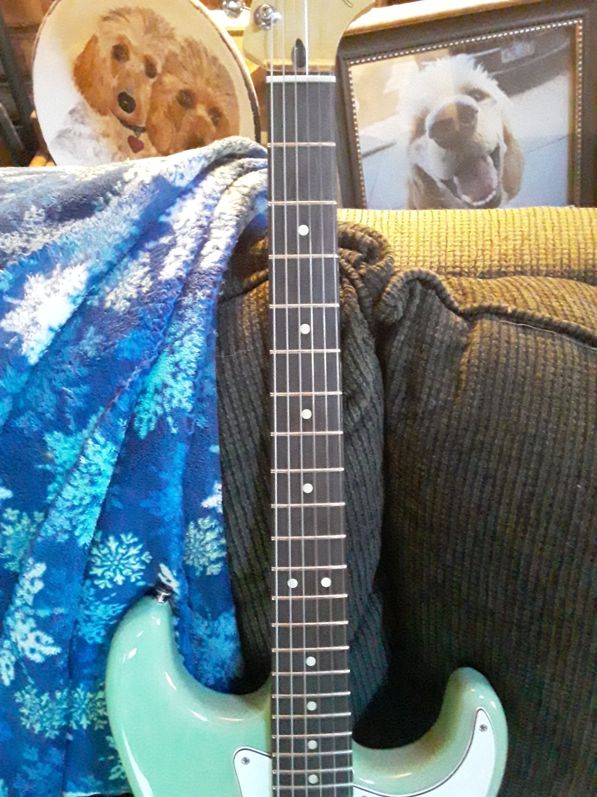 Fender Player II Stratocaster Electric Guitar – Seafoam with Rosewood