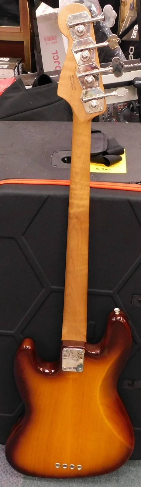 Fender Limited Edition Suona Jazz Bass Thinline – Ebony Fingerboard Violin Burst