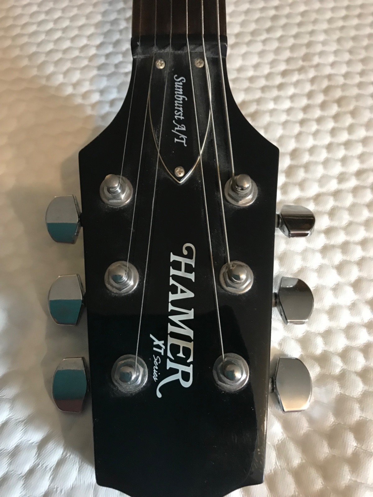 Hamer guitar Sunburst A/T black XT series