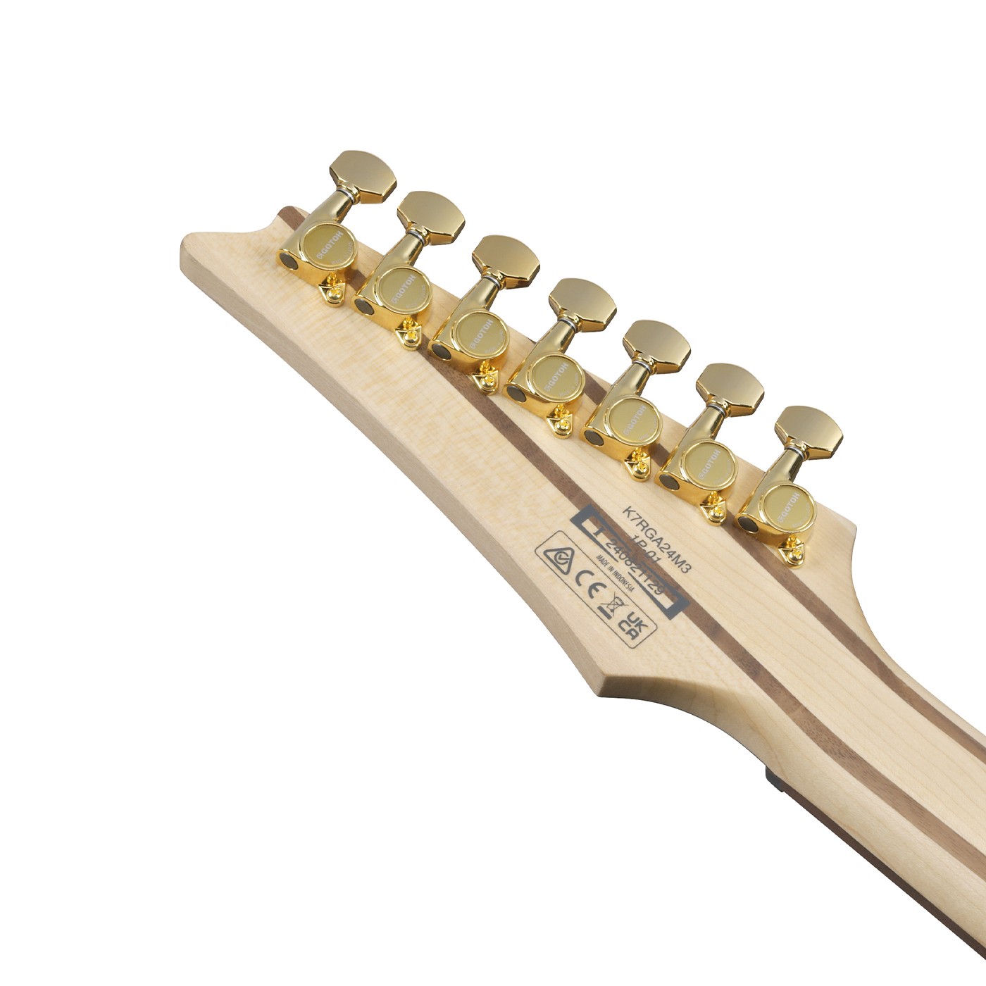 Ibanez K7YANG Head Signature 7 String – Flat White