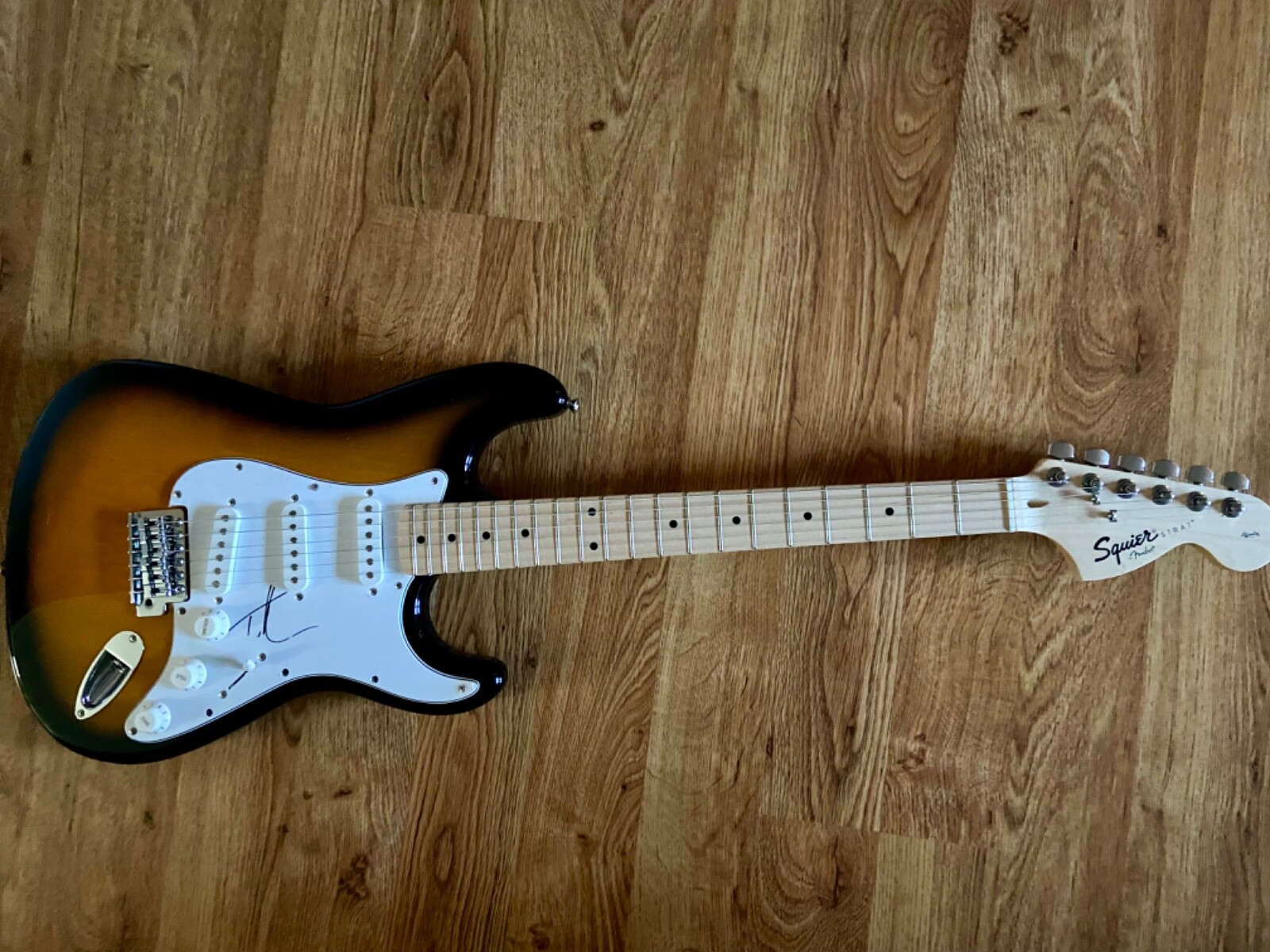 Squier strat electric guitar by Fender
