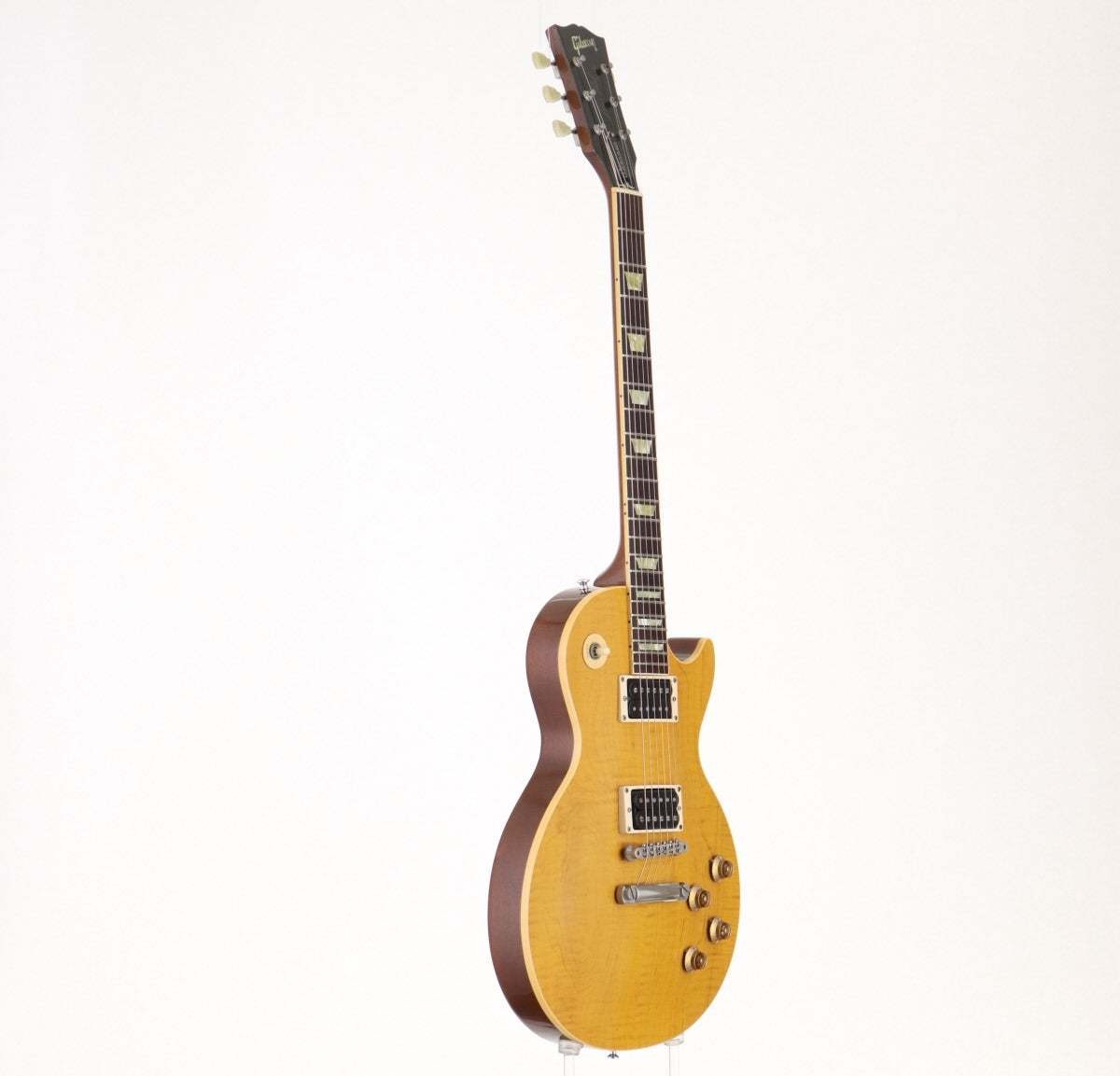 Gibson LES Paul Classic Plus Translucent Amber Used Electric Guitar [AUTH]