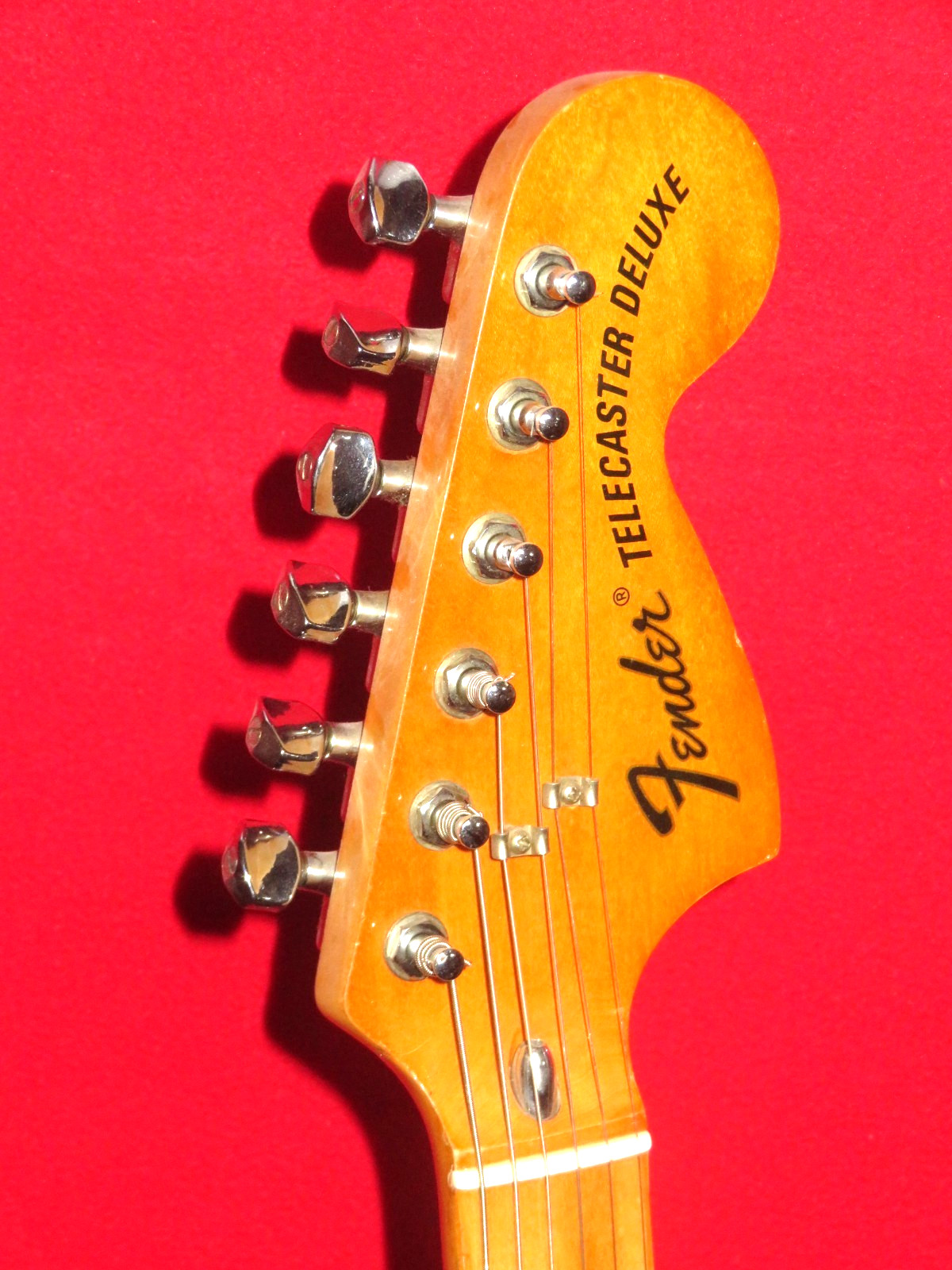 Fender 1974 Antigua Telecaster Deluxe Guitar w/ Case