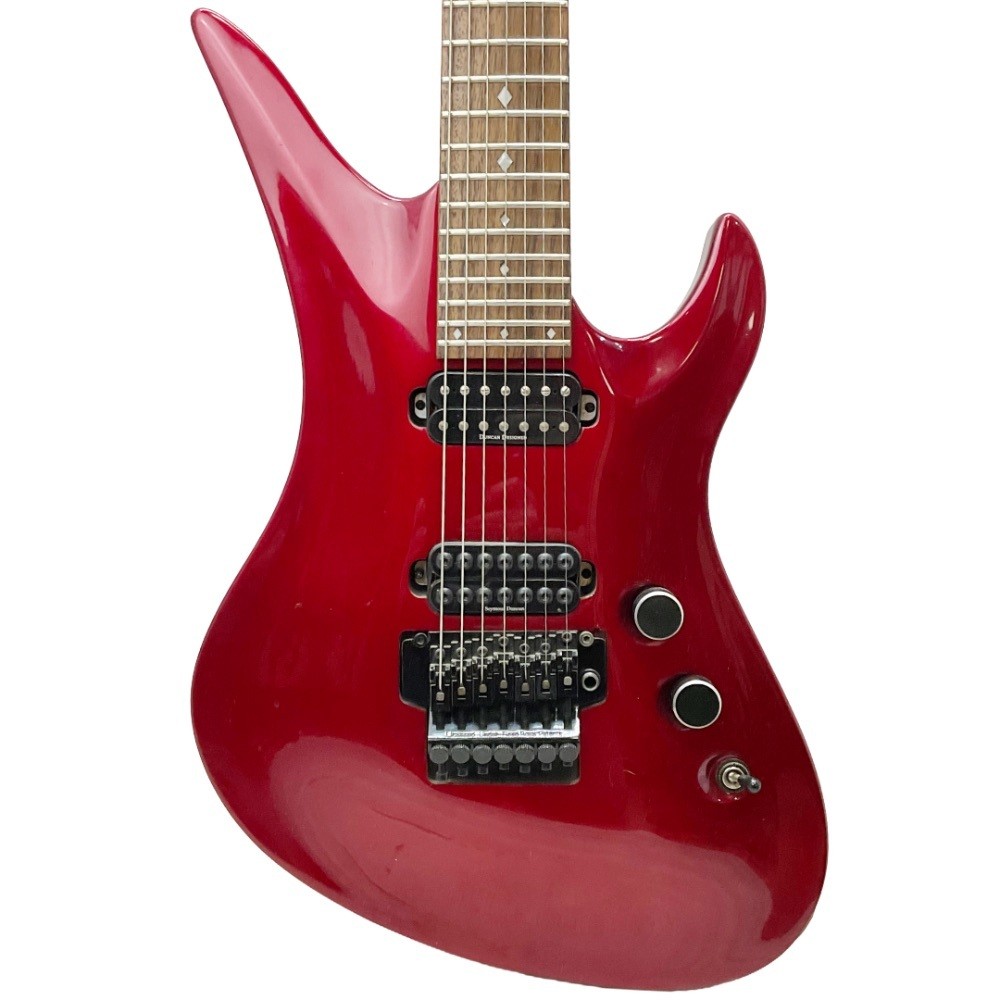 Schecter Diamond Series A-7 + Metallic Red 1999 Model 7-String Electric Guitar