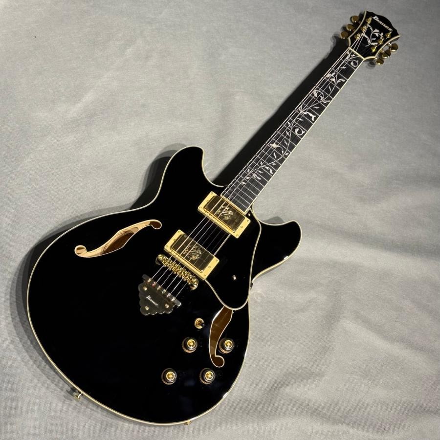 Ibanez AS93SP-BK Artcore Expressionist Black Semi-Hollow with gig bag