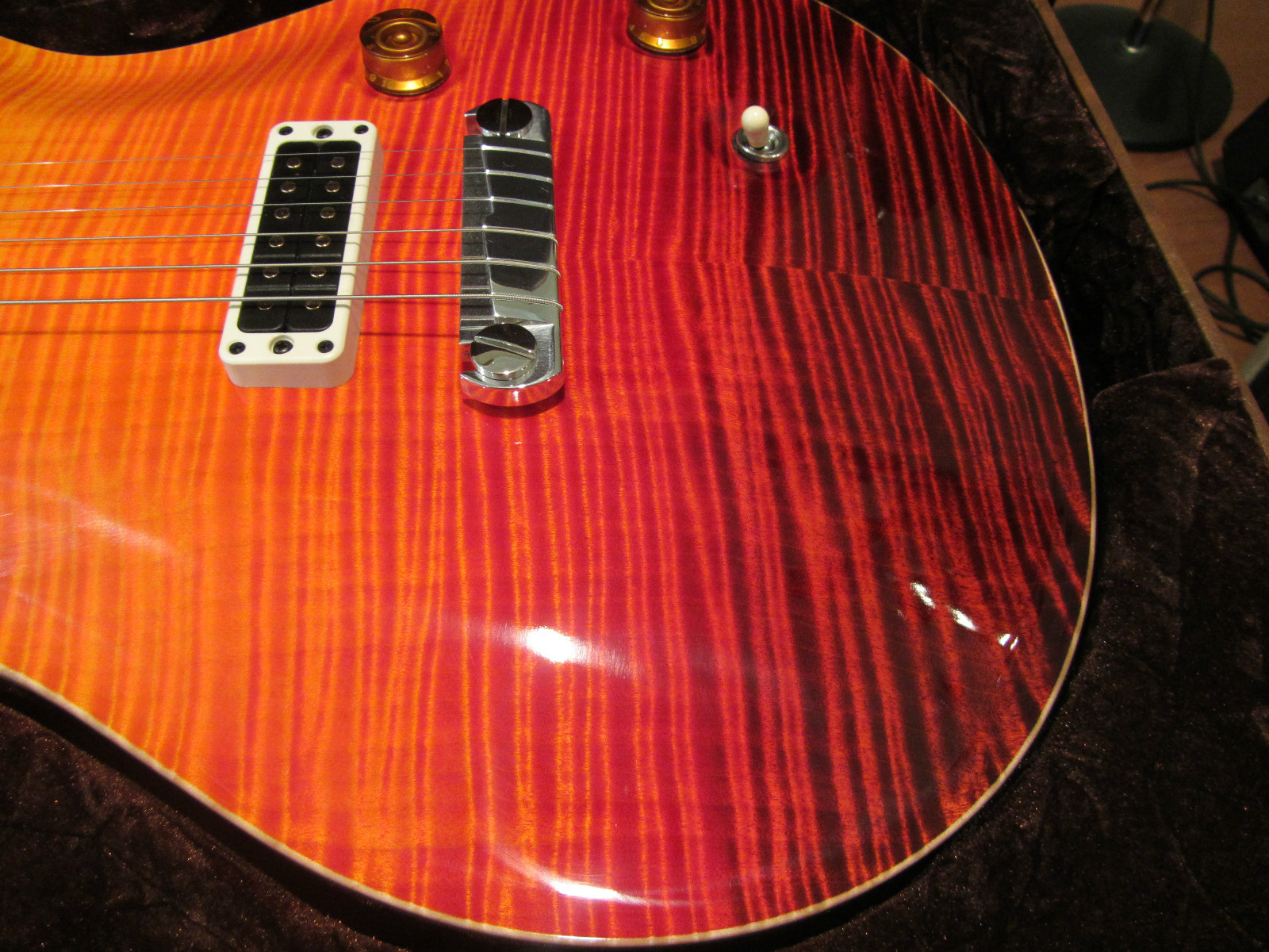 Prs Private Stock McCarty Narrowfield Pickups Tequila Sunrise Madagascar RW 2010