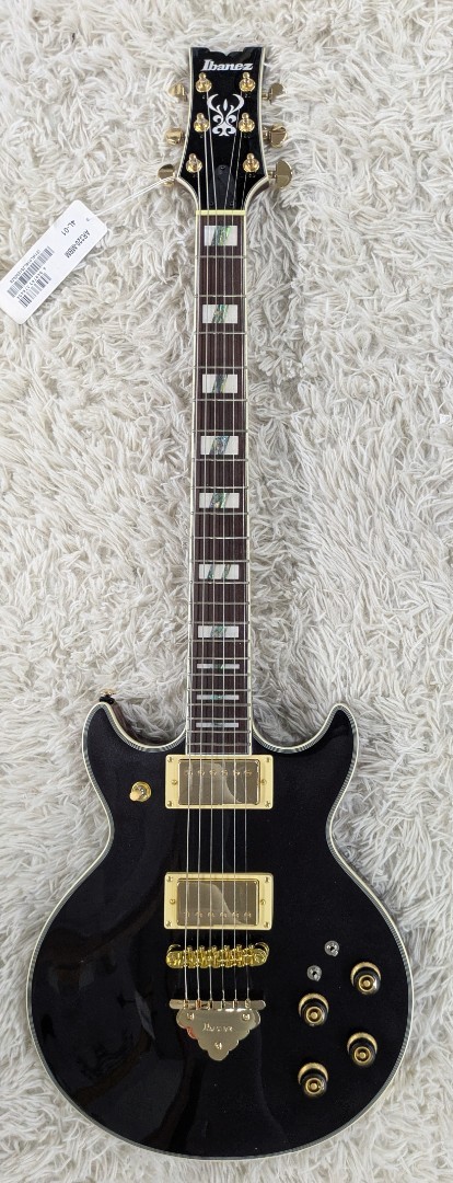 Ibanez Model AR320 MBM Artist Series Electric Guitar, Midnight Black Metallic