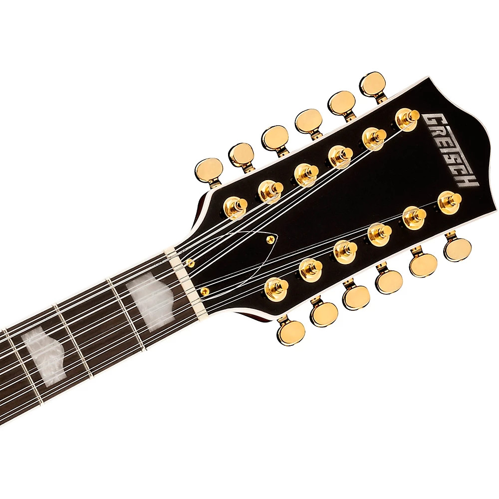 Gretsch Electromatic Hollowbody 12-String Gold HW Guitar Walnut Stain