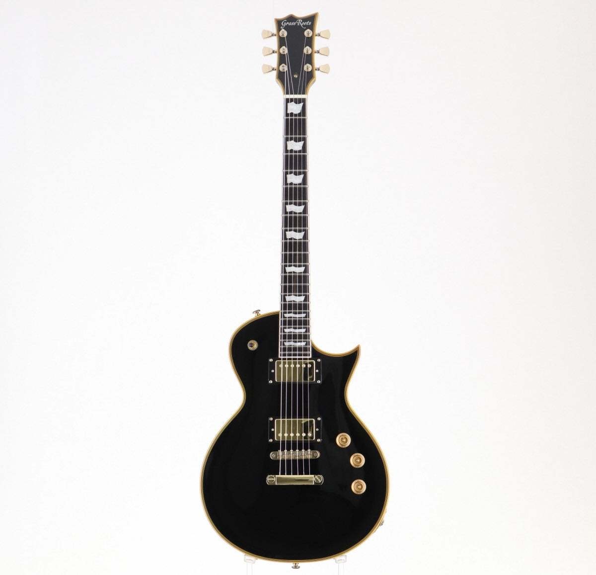 Grass Roots G-EC CTM Gloss Vintage Black Electric Guitar W/Gig Bag Used Product