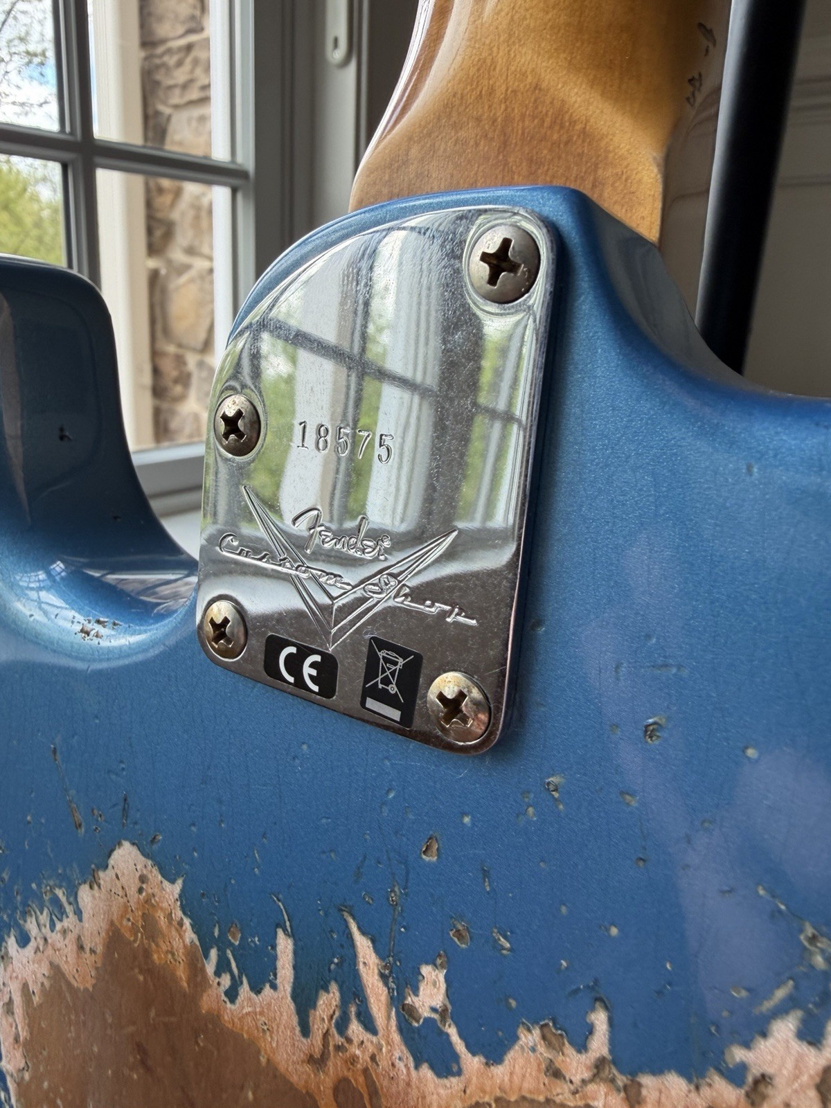 2025 Fender Custom Shop Stratocaster Pro SR25 Super Heavy Relic Lake Placid Blue