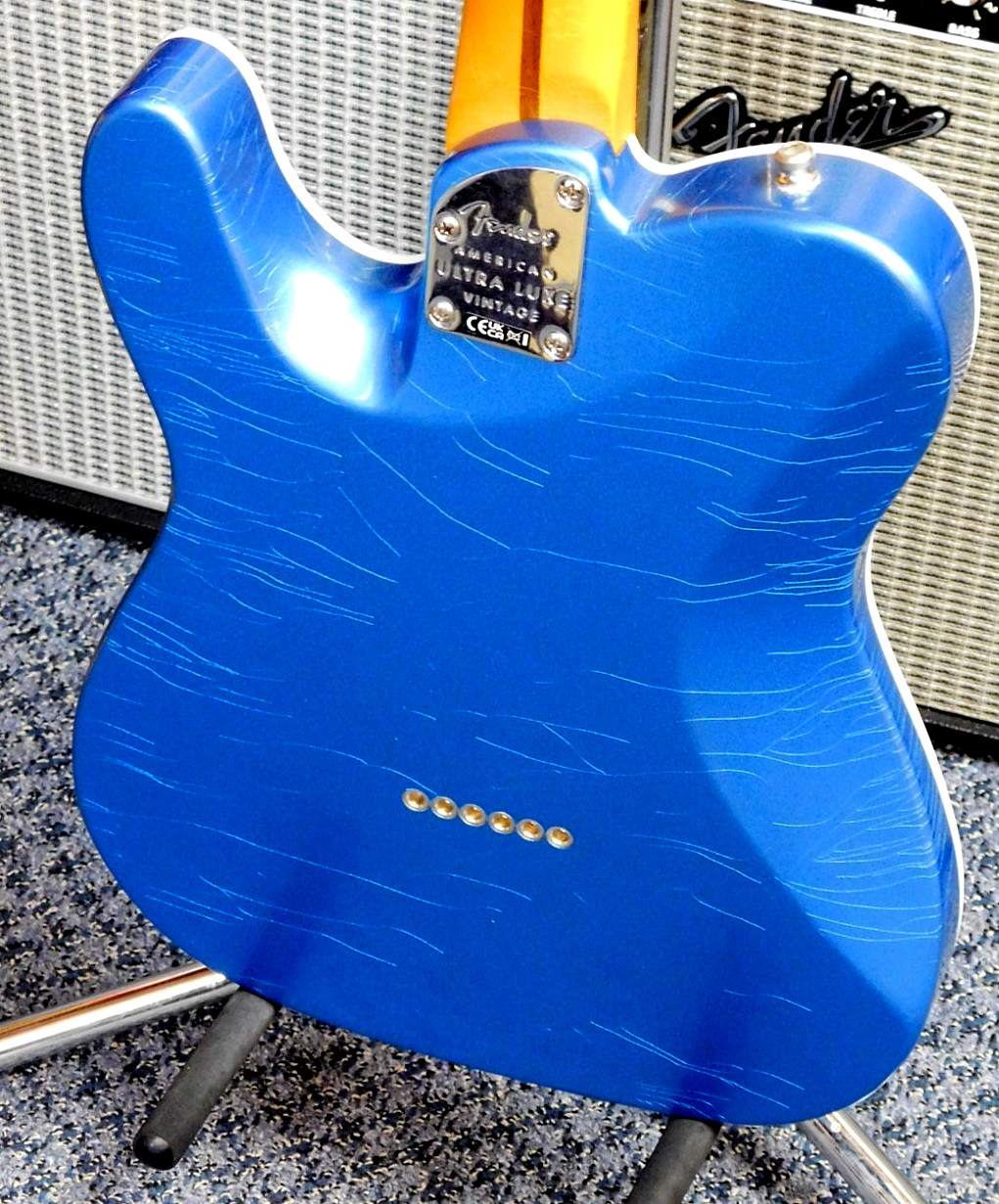2025 Fender American Ultra Luxe Vintage ’60s Telecaster Custom w/Case! VERY NICE