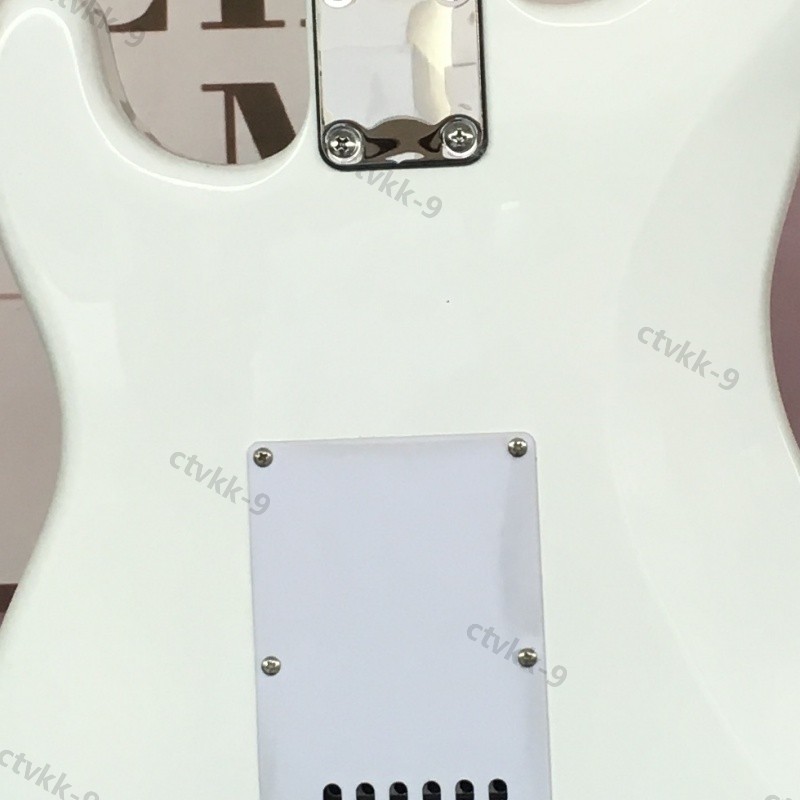Solid Body Electric Guitar Quilted Maple Top SSH Chrome Tremolo Free Shipping