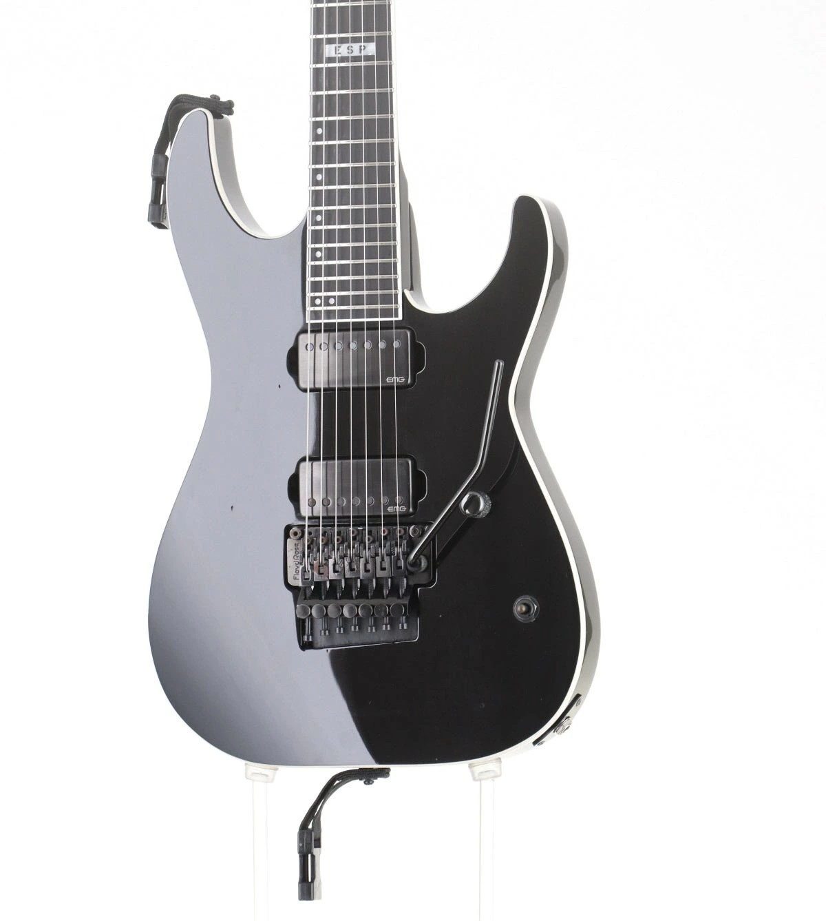 Used E-II M-II SEVEN Electric Guitar Black