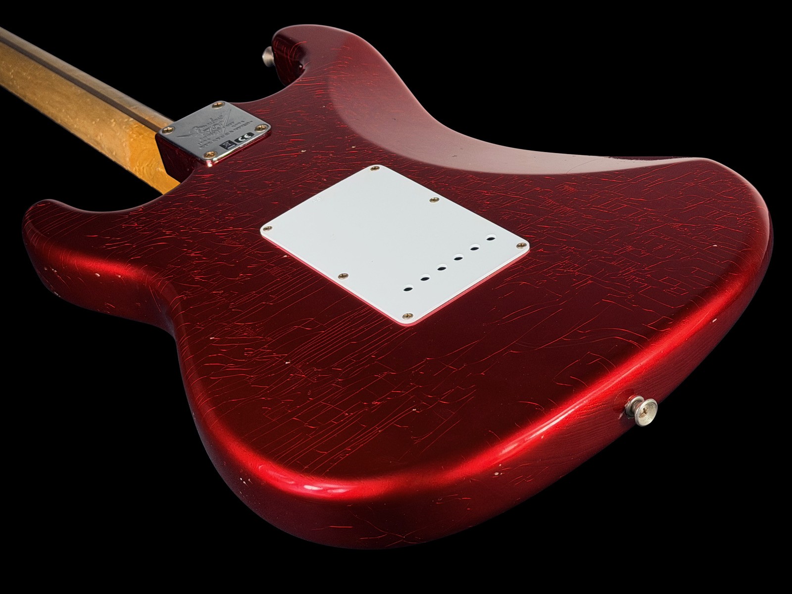 2025 FENDER STRATOCASTER 54 CUSTOM SHOP JOURNEYMAN 70TH ANNIV ~ CANDY APPLE RED