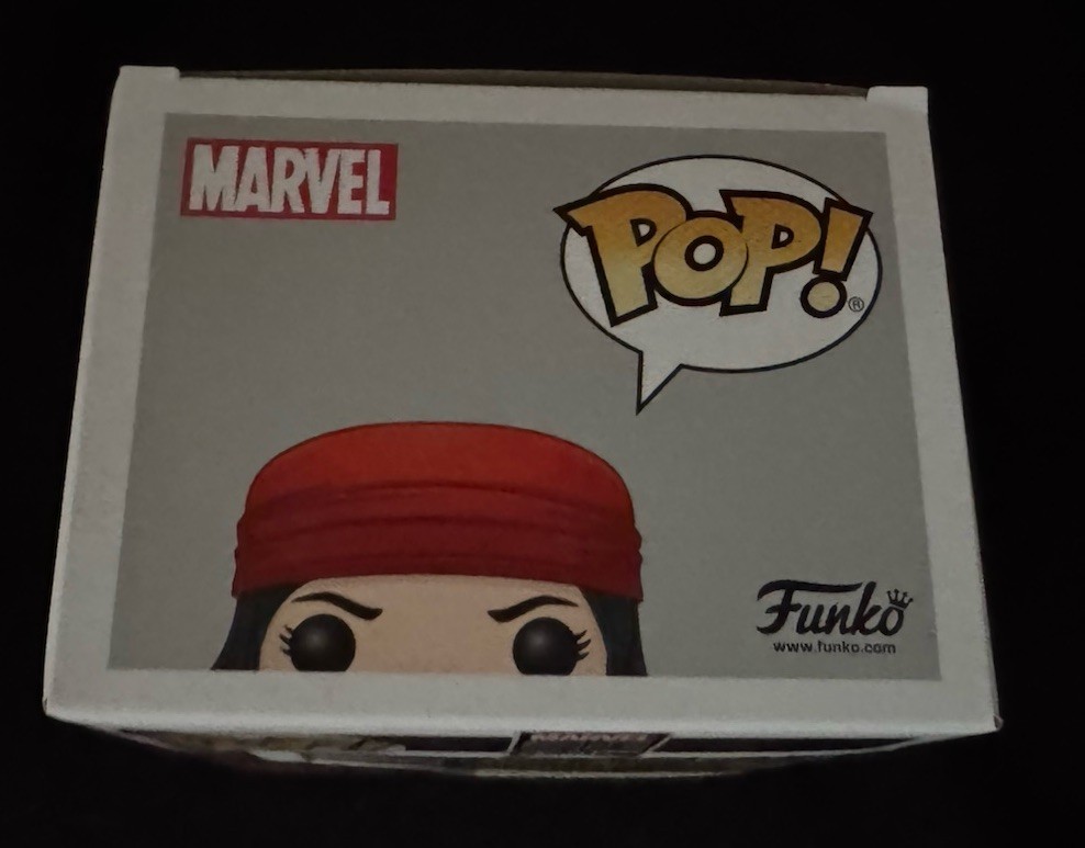 Elodie Yung signed Elektra funko pop Daredevil poster photo Born Again Marvel