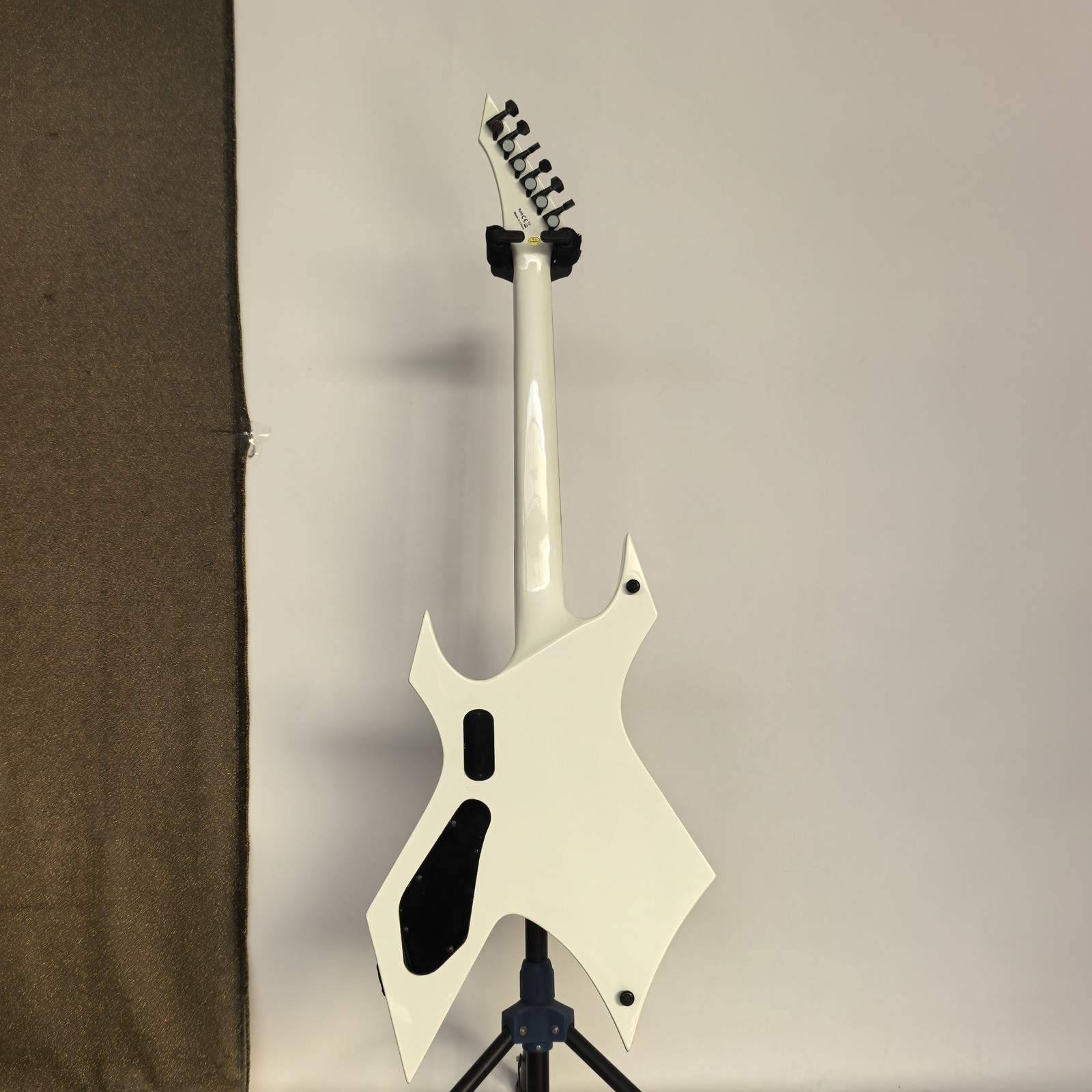 White warlock Electric Guitar BC HH Pickup Black Hardware without Inlay freeship