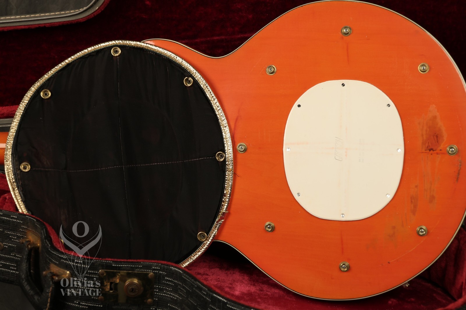 1964 Gretsch Chet Atkins 6120 Nashville Western Orange with HANG TAG