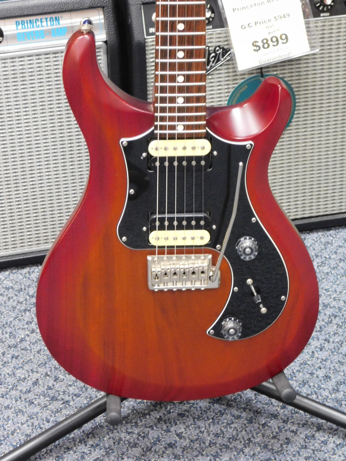 PRS S2 Standard 24 Dark Cherry Sunburst Made In USA!