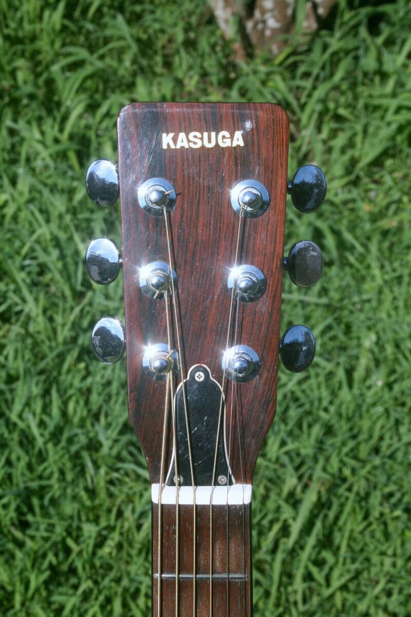 Kasuga F311 (F-15) OOO size acoustic guitar made in 1972 made in Japan