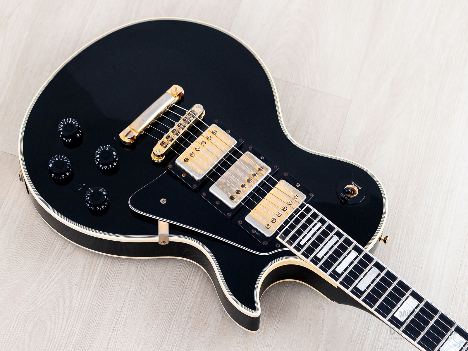 1981 Gibson Les Paul Custom Black Beauty 3 Pickup w/ Tim Shaw & T Tops, Case