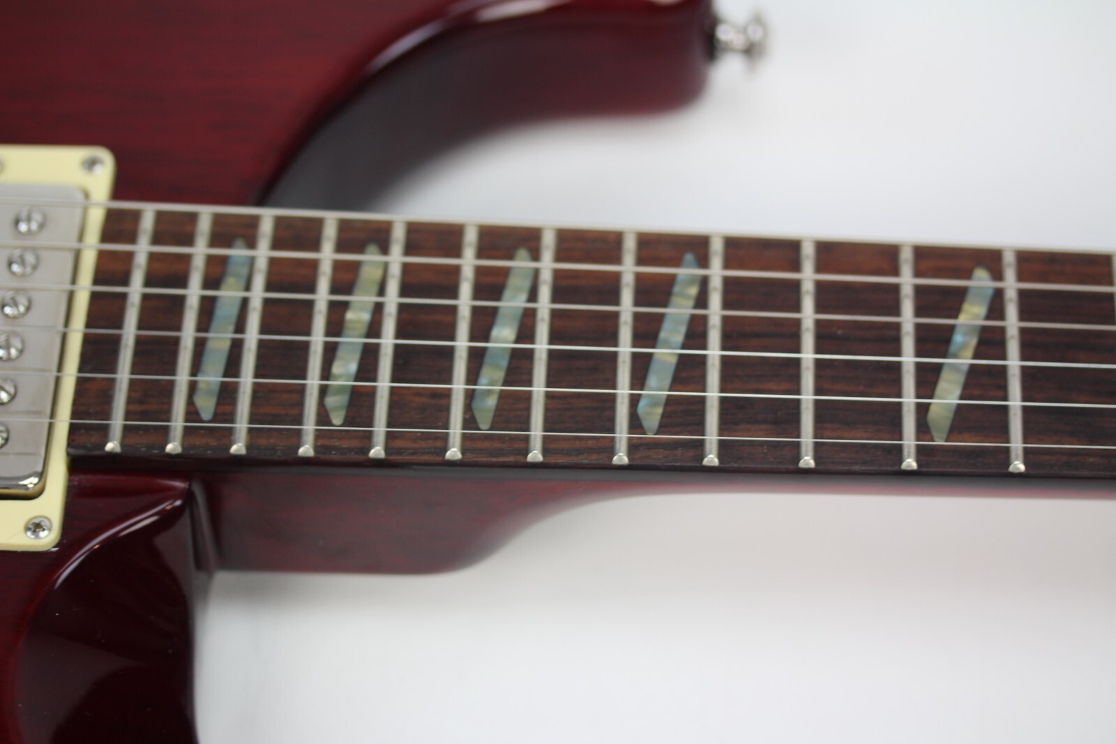 PRS SE Santana Signature 2001 MIK HH Scarlet Red Carlos Paul Reed Smith Guitar