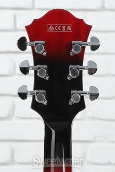 Ibanez Artcore AF75 Hollowbody Electric Guitar – Transparent Red Sunburst