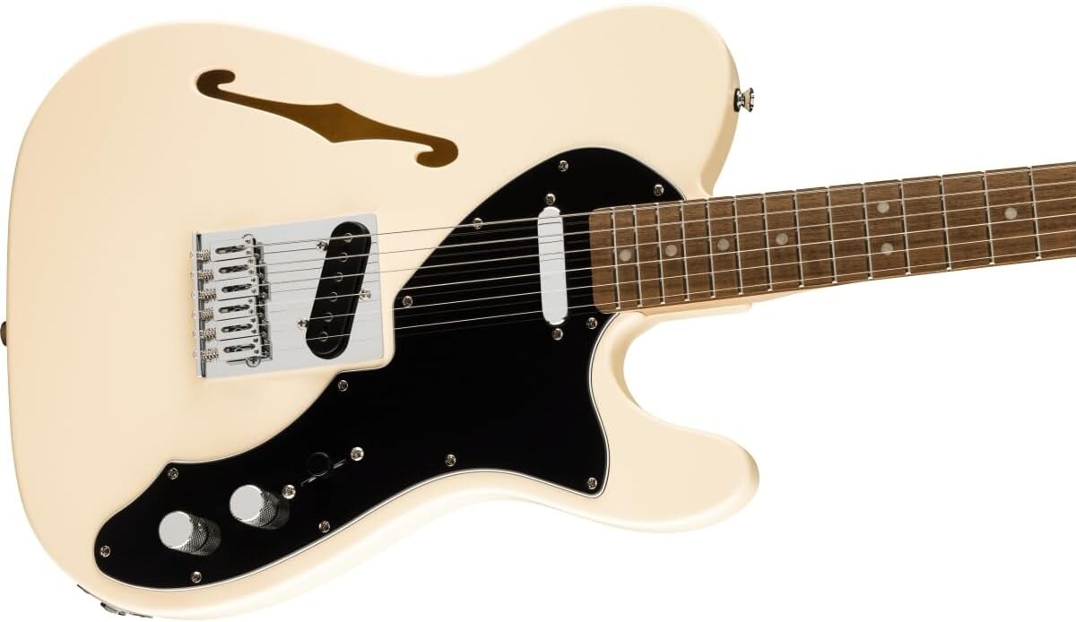 New model in stock-Squier semi hollow affinity TELE w/extras-Luthier setup-