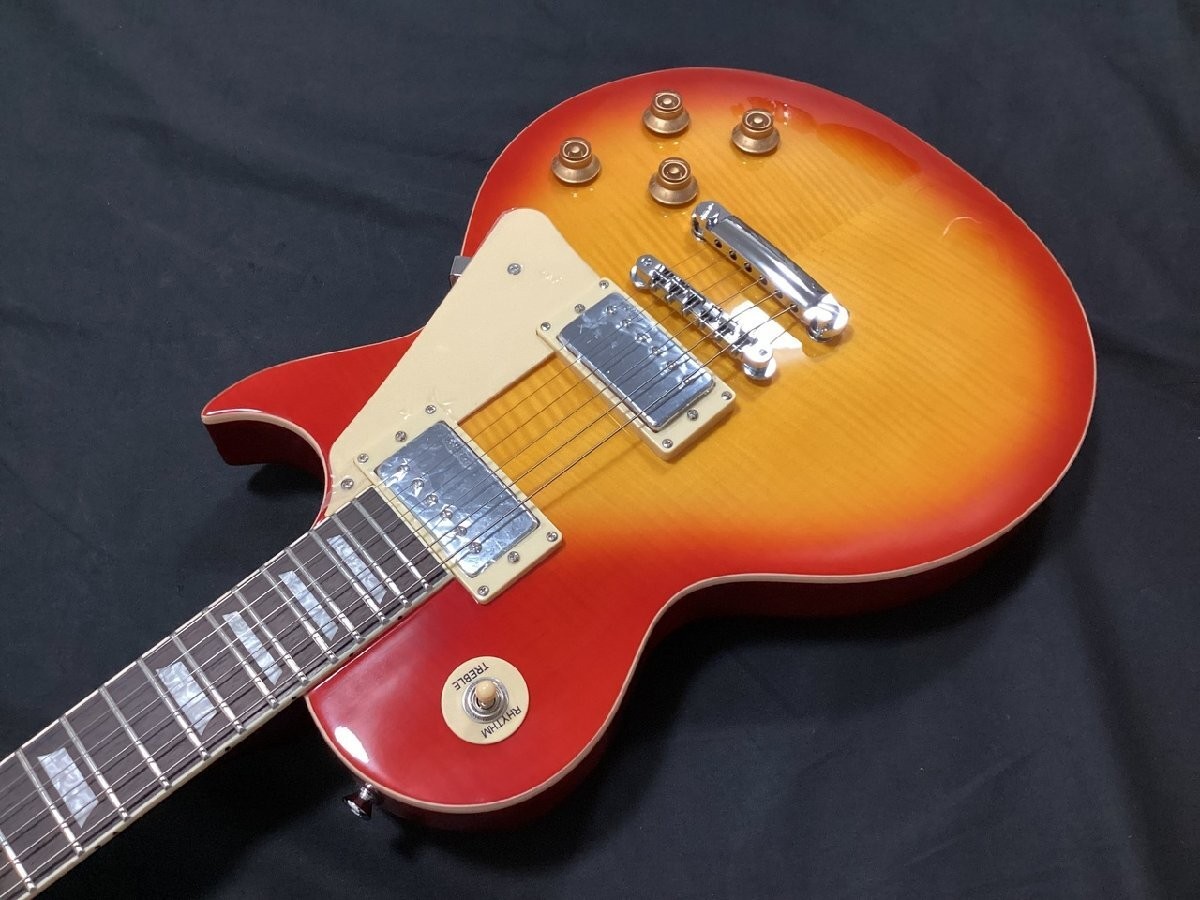 Electric Guitar Vintage V100CS Reissued Series Cherry Sunburst S/N M2021101805