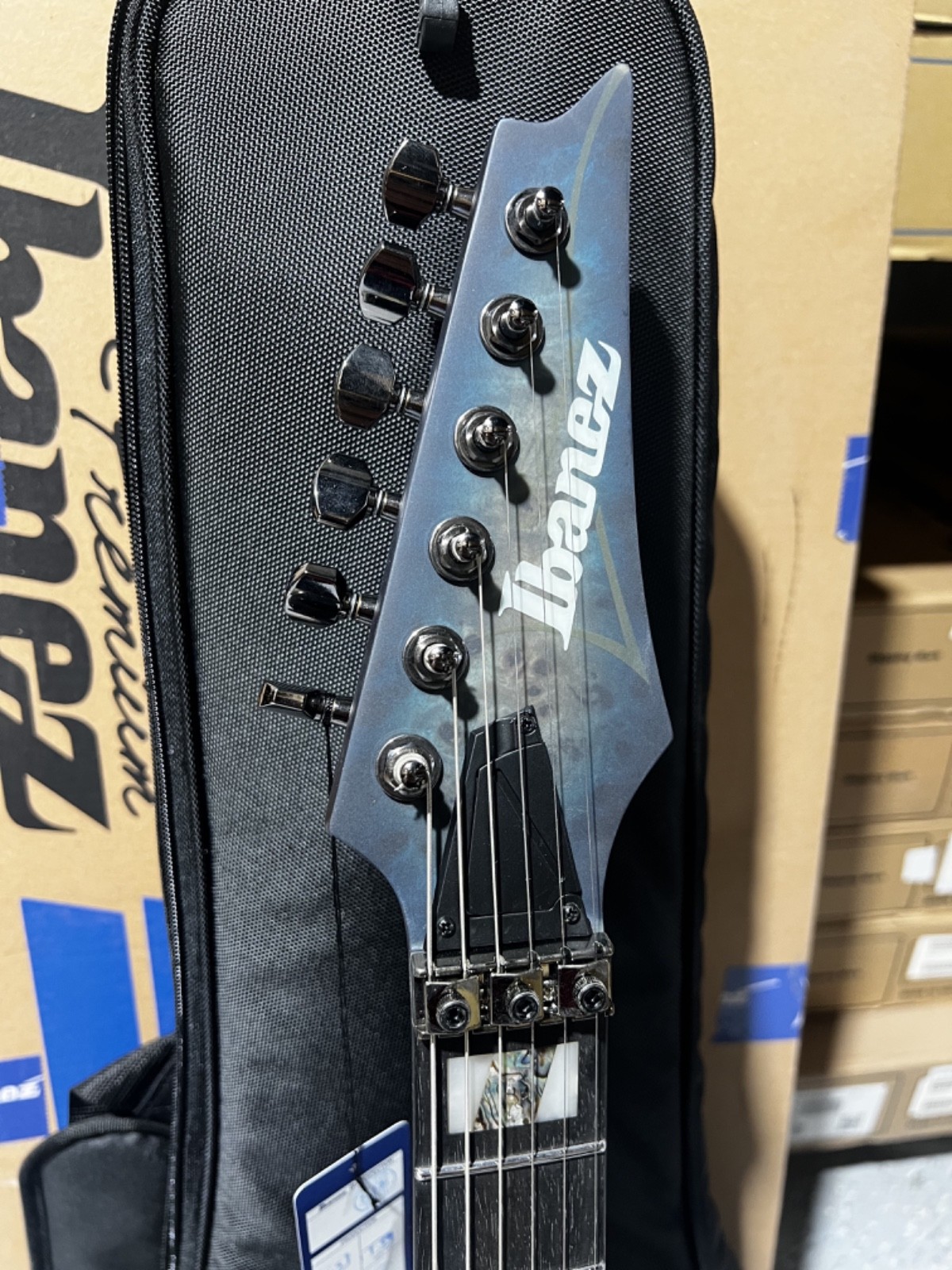 Ibanez RGT1270PB Electric Guitar – Blue Starburst Flat