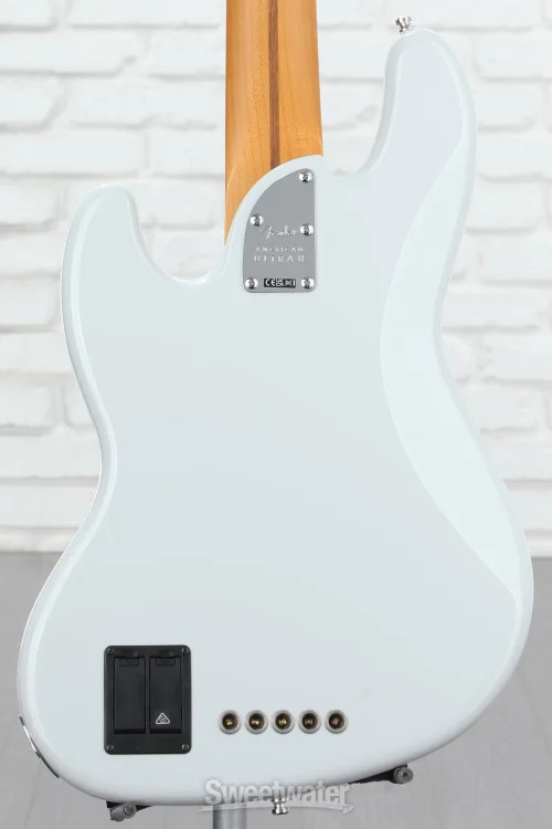 Fender American Ultra II Jazz Bass V – Avalanche, Maple Fingerboard