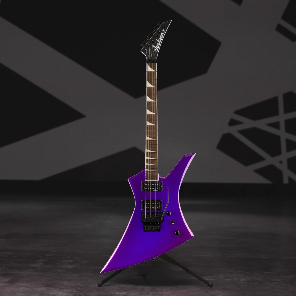 Jackson X Series Kelly KEX Deep Purple Metallic Guitar and Black Gig Bag Bundle