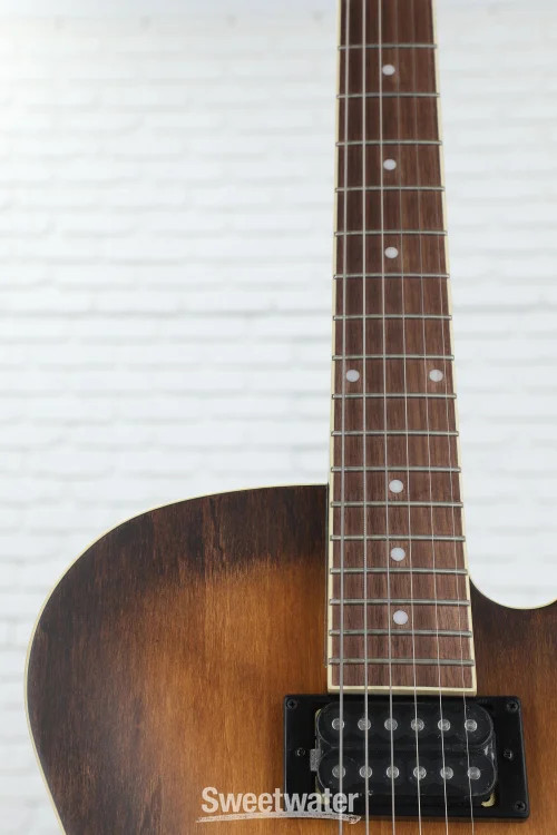 Ibanez Artcore AF55 Hollowbody Electric Guitar – Tobacco Flat