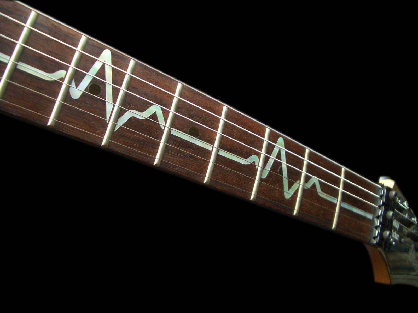 Jockomo EKG Line/White Pearl Guitar Inlay Sticker white pearl