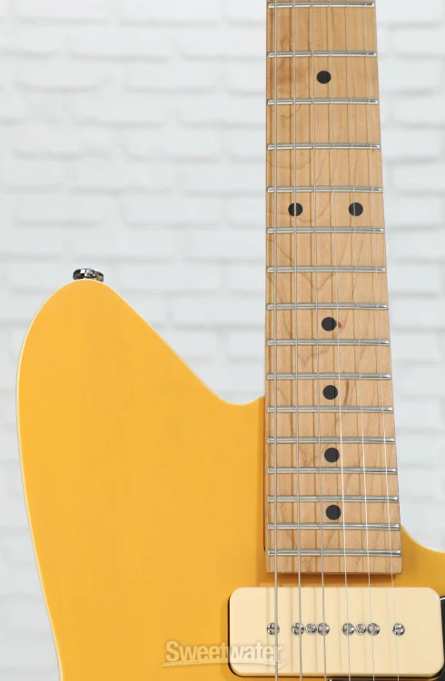 Reverend Jetstream 290 Electric Guitar – Vintage Yellow, Maple Fingerboard
