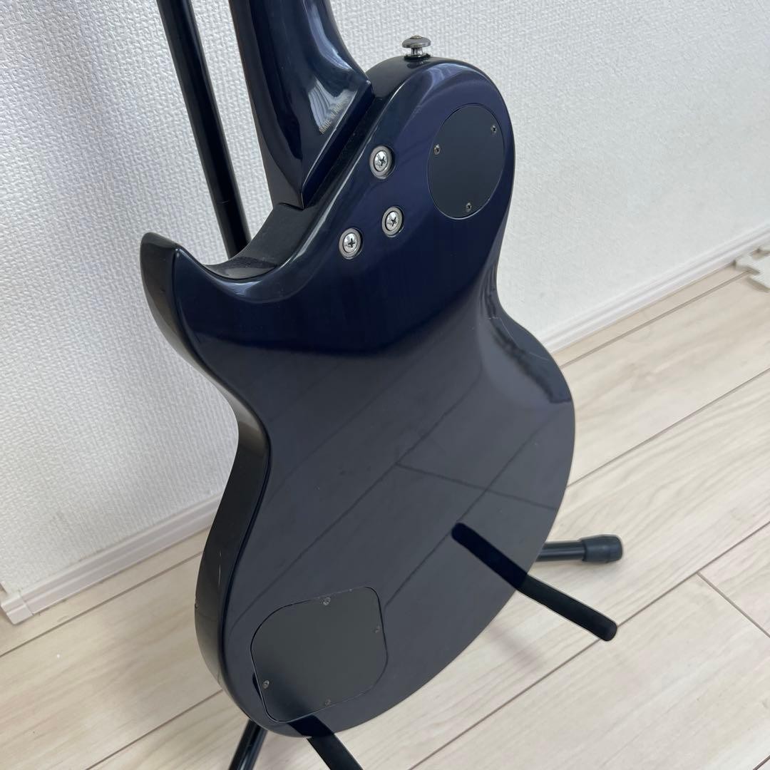 Aria Pro II PE-40 Dark Blue Les Paul Type Electric Guitar Shipping From Japan