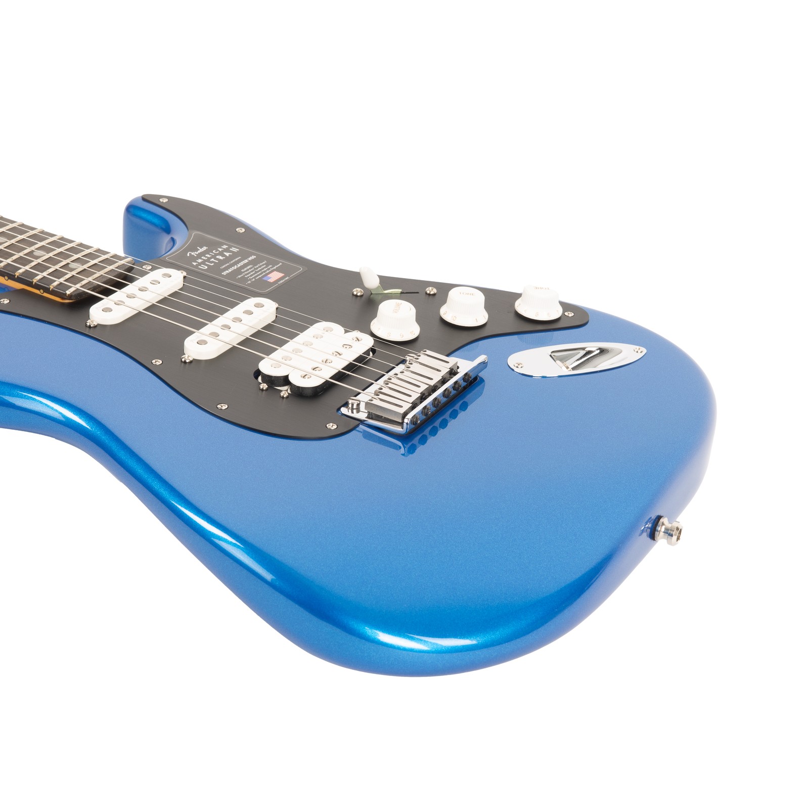 Fender American Ultra II Stratocaster HSS Ebony – Noble Blue